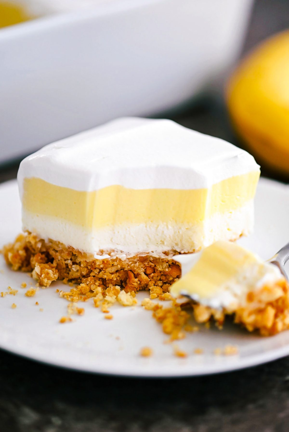 No Bake Banana Cream Pie Dessert