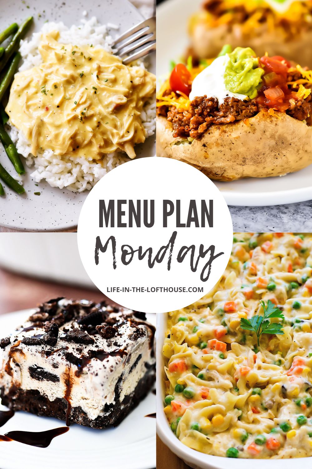 Menu Plan Monday is a list of recipe ideas for the week.