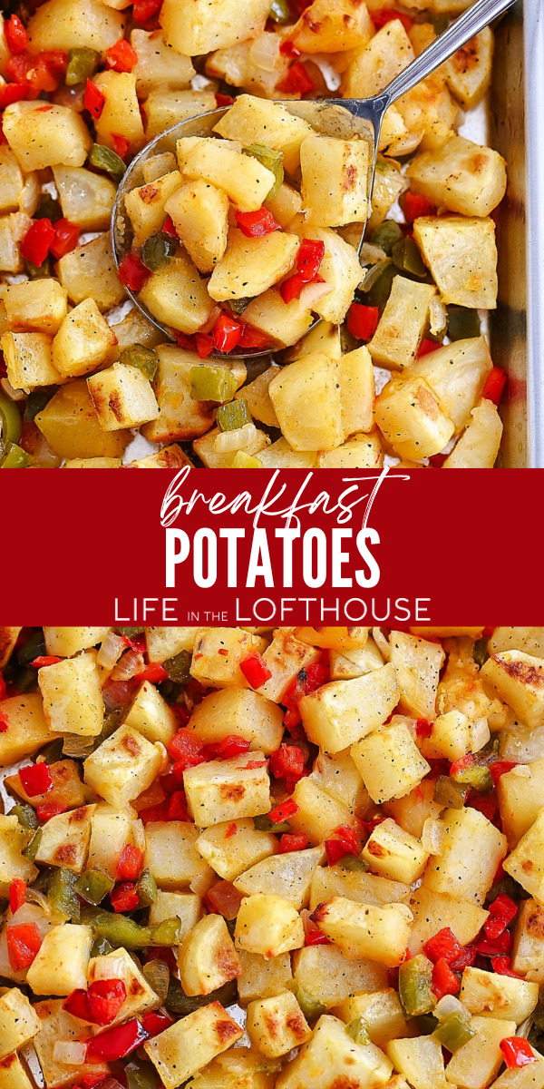 Breakfast Potatoes Pinterest Pin