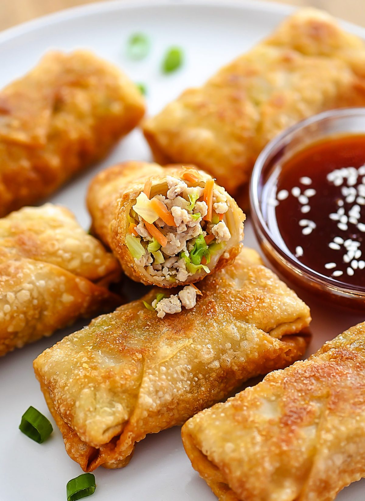 Egg Rolls with Chicken