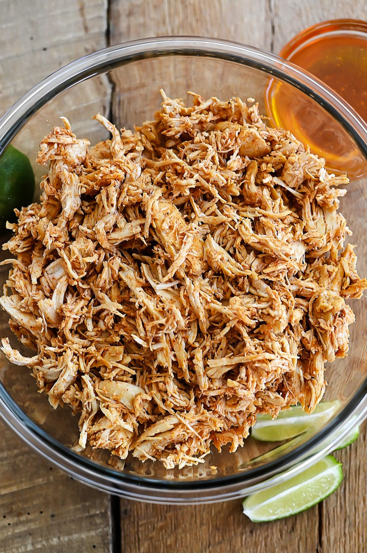 Oven Baked Honey Lime Chicken Tacos