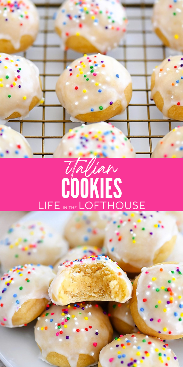 Italian Cookies Pinterest Pin