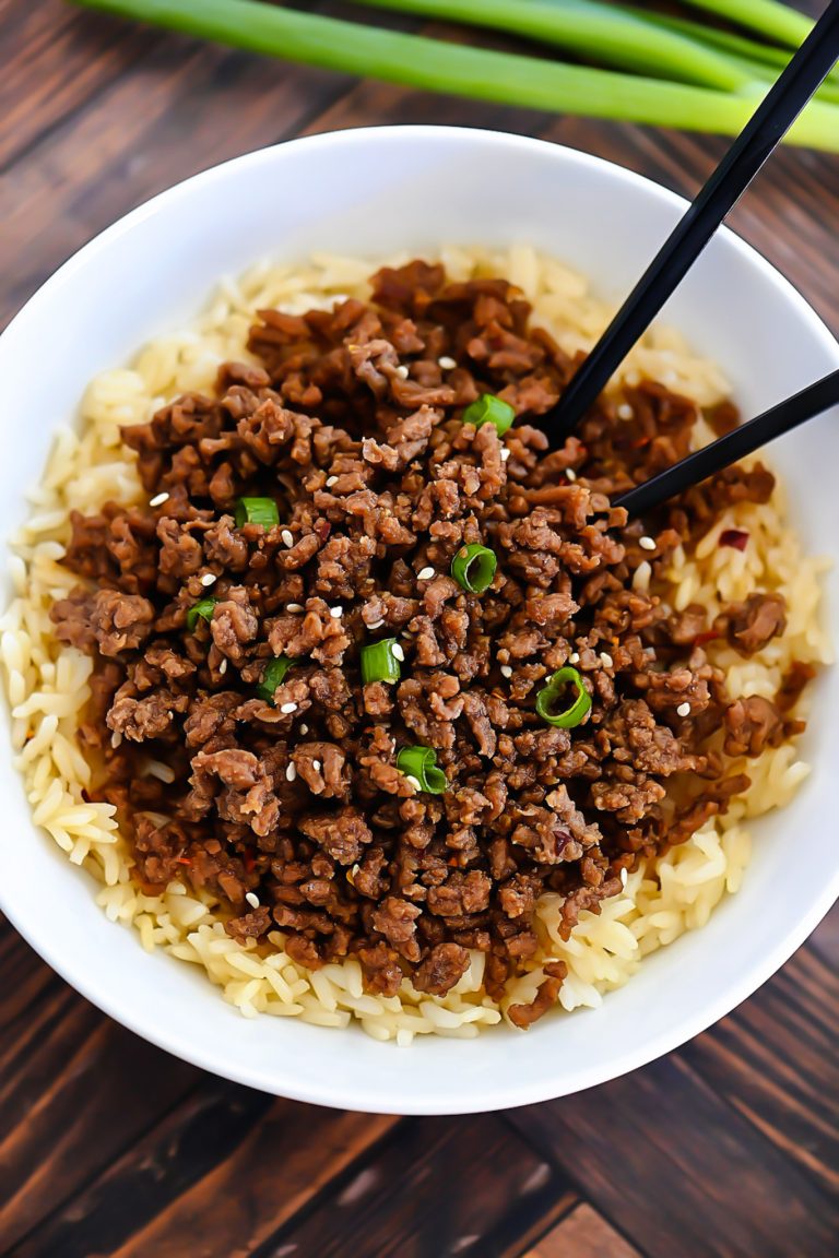 Korean Beef and Rice Bowls