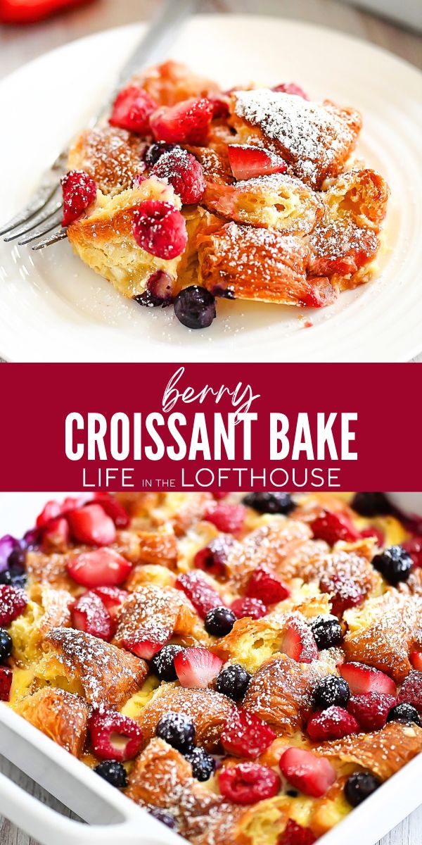 Berry Croissant Bake