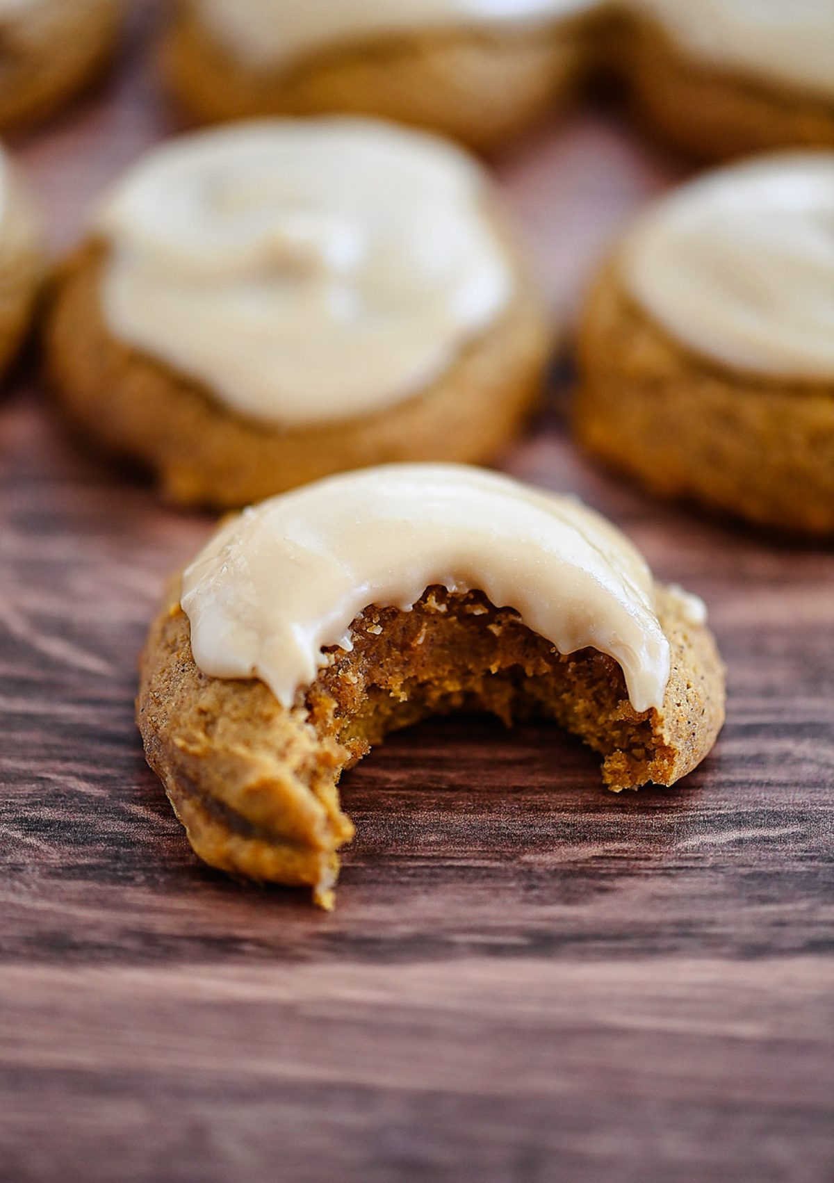 Pumpkin Caramel Cookies