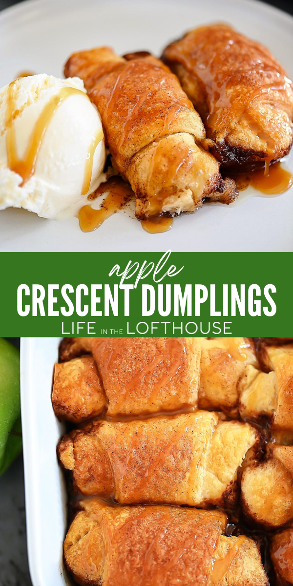 Apple Crescent Dumplings Pinterest Pin