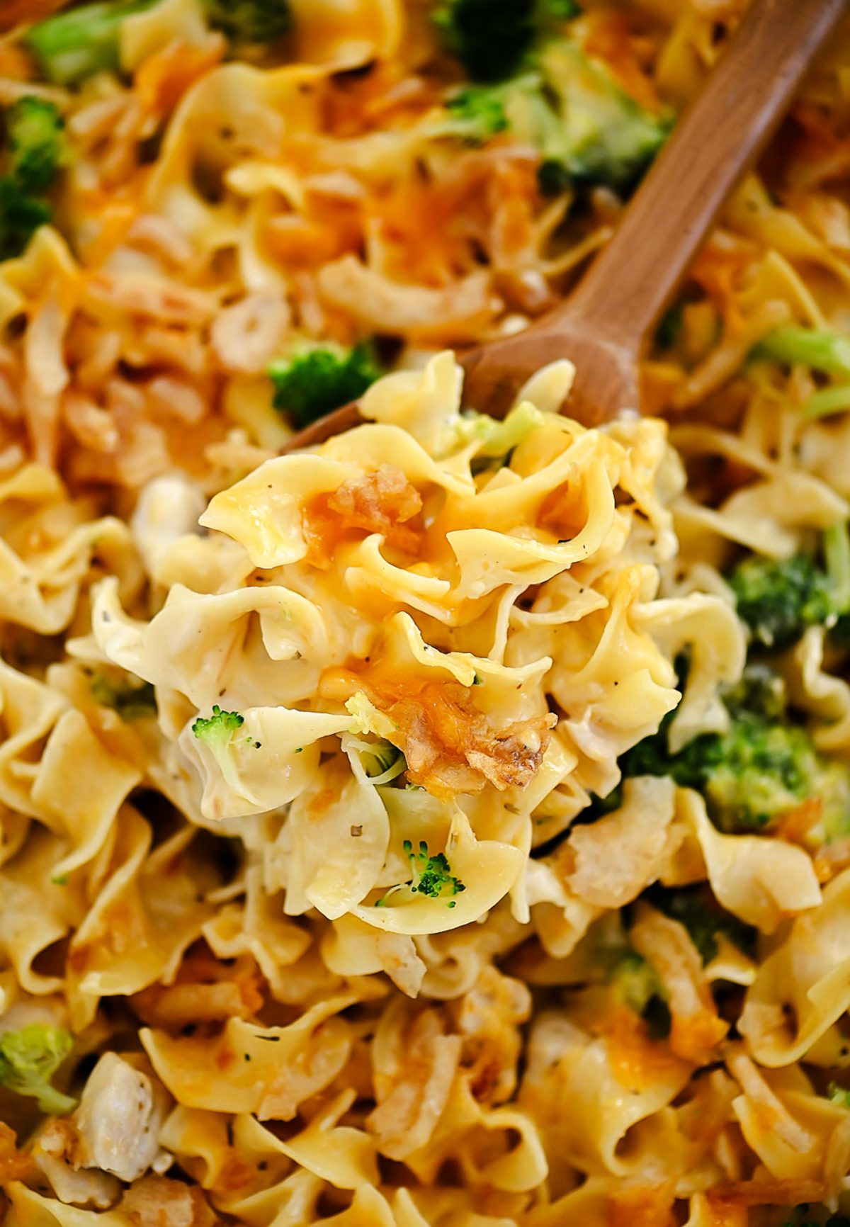 Cheesy Chicken, Broccoli and Noodles