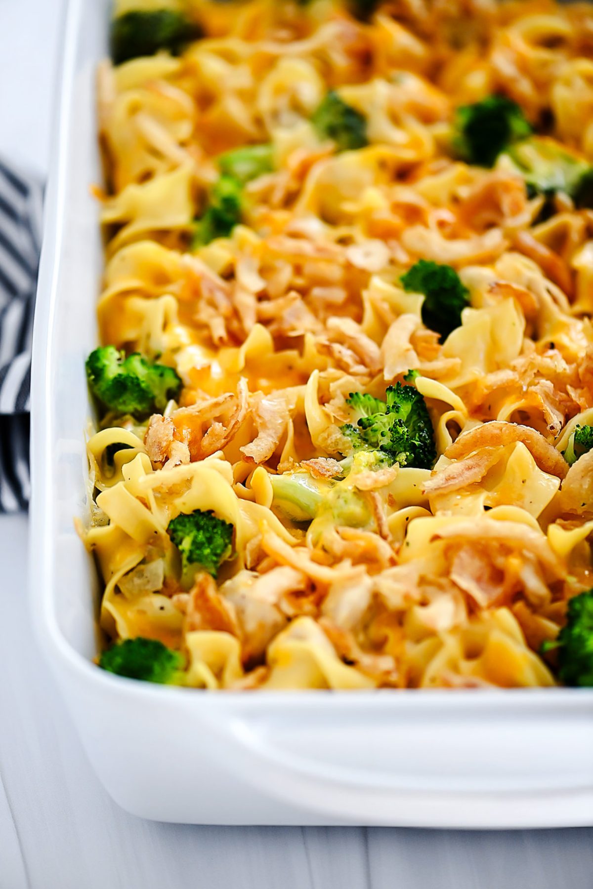 Cheesy Chicken, Broccoli and Noodles