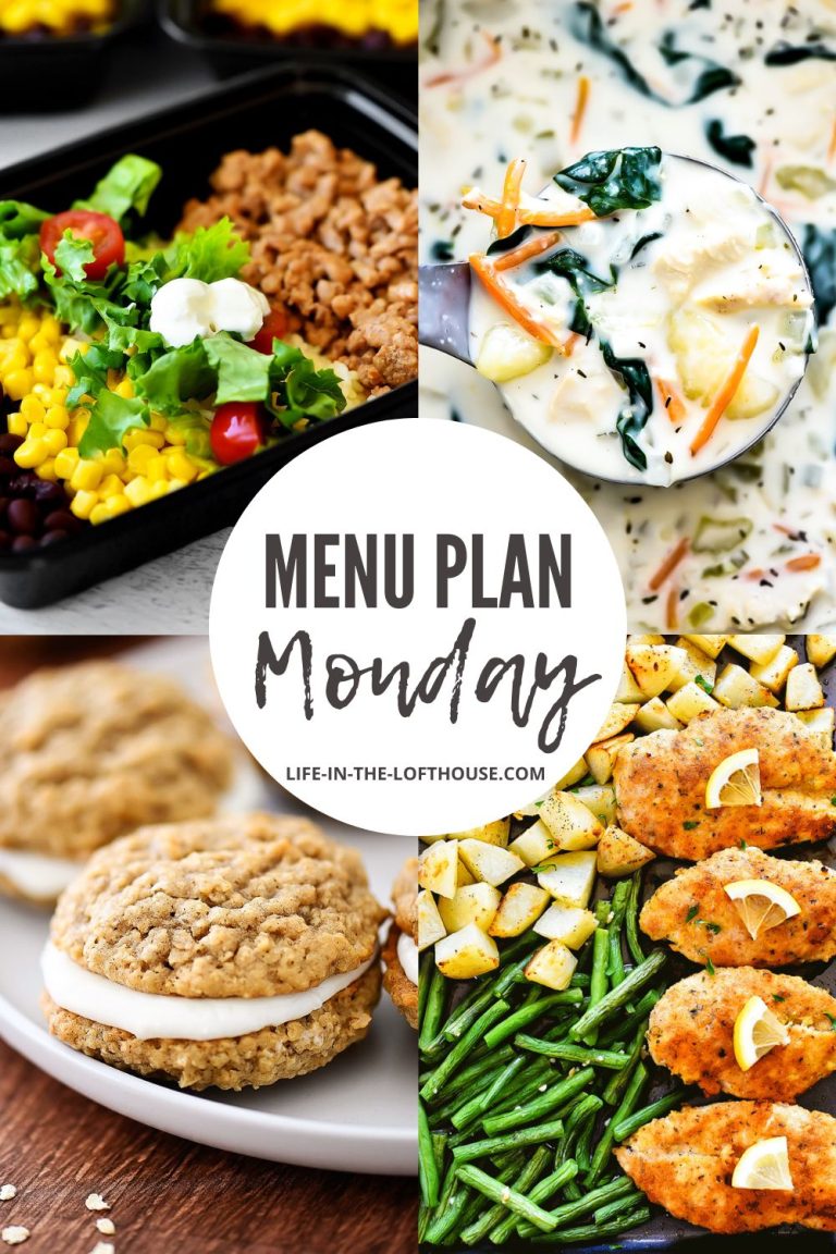 Menu Plan Monday is a collection of family favorite recipes from dinner to dessert.