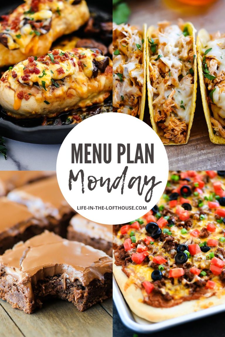 Menu Plan Monday is a collection of family favorite recipes from dinner to dessert.