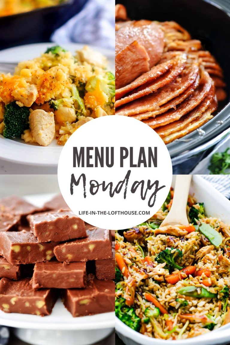 Menu Plan Monday is a collection of family favorite recipes from dinner to dessert.
