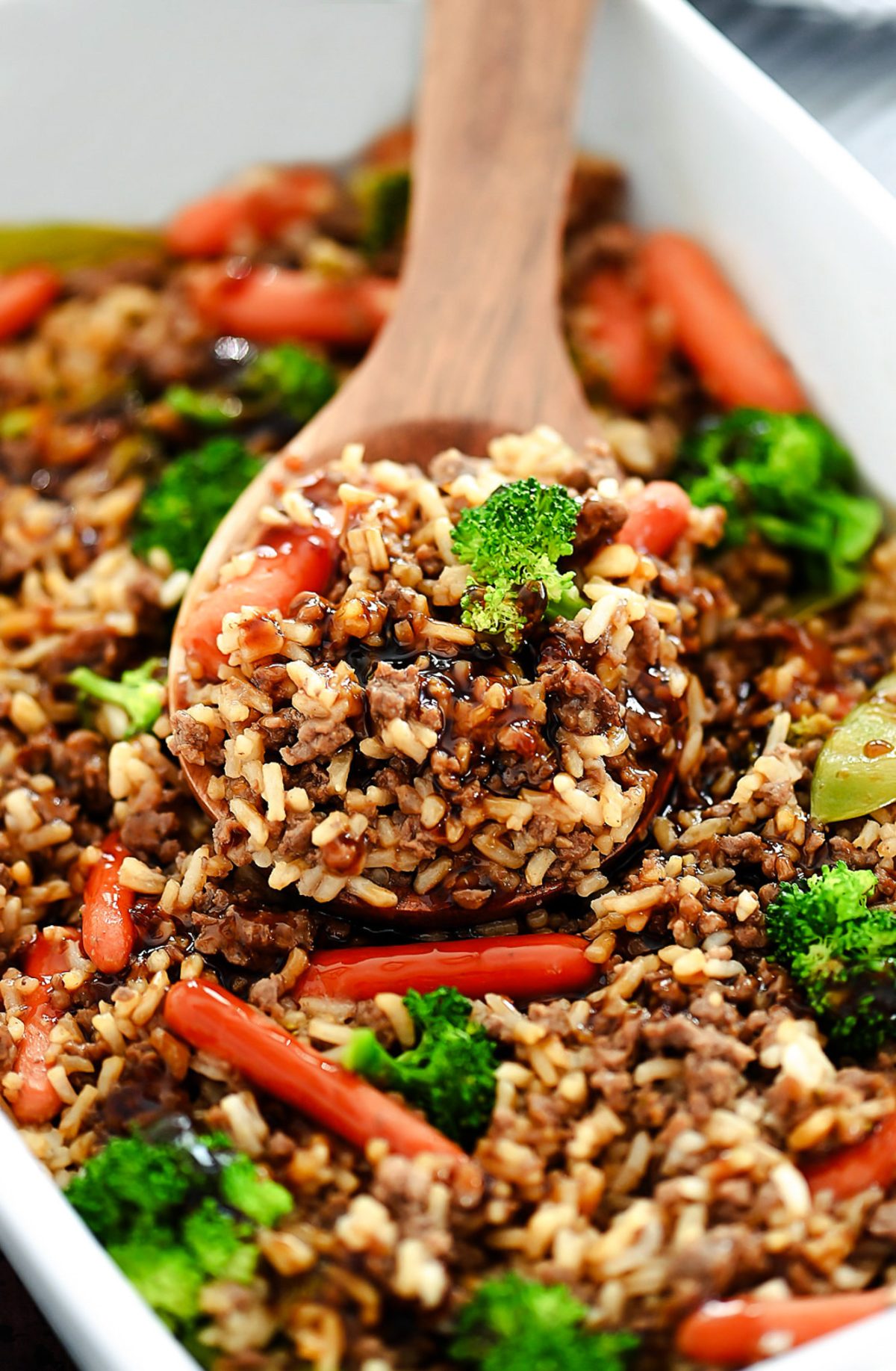 Teriyaki Beef Casserole