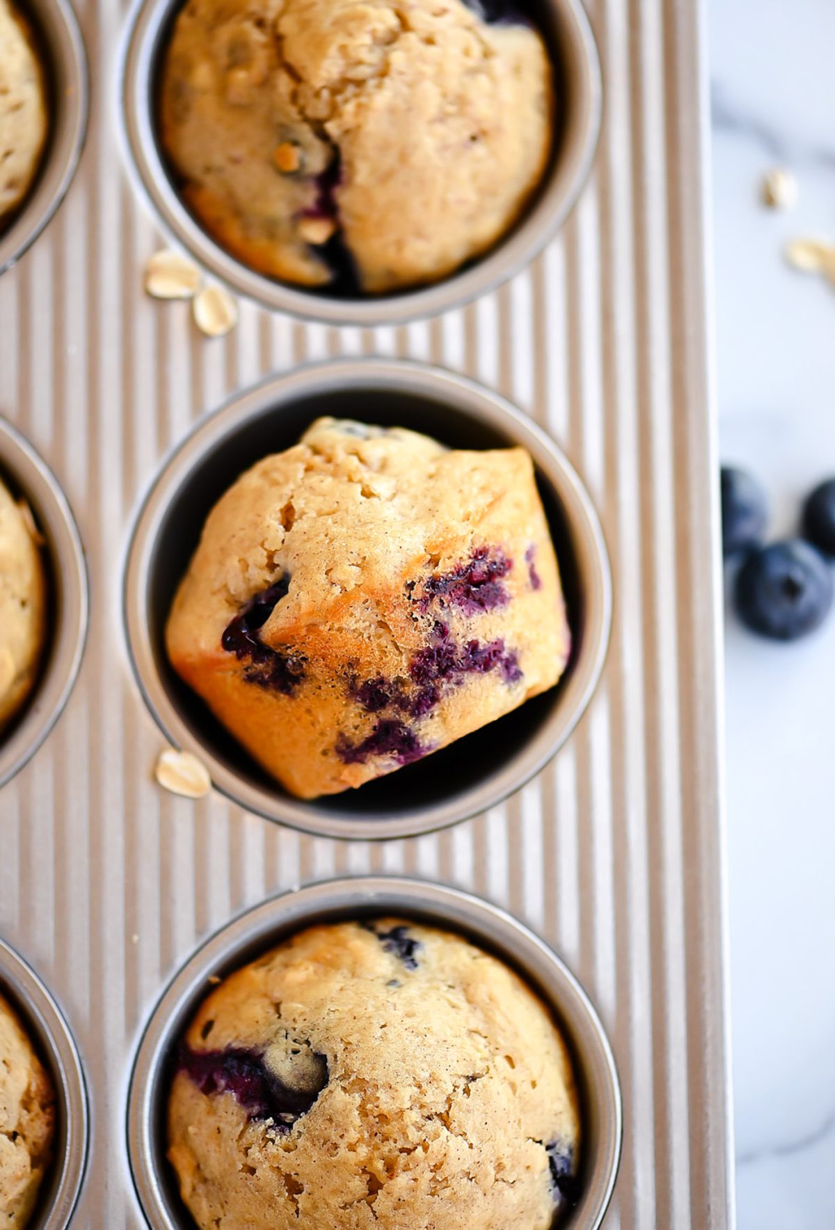 Healthy Blueberry Muffins