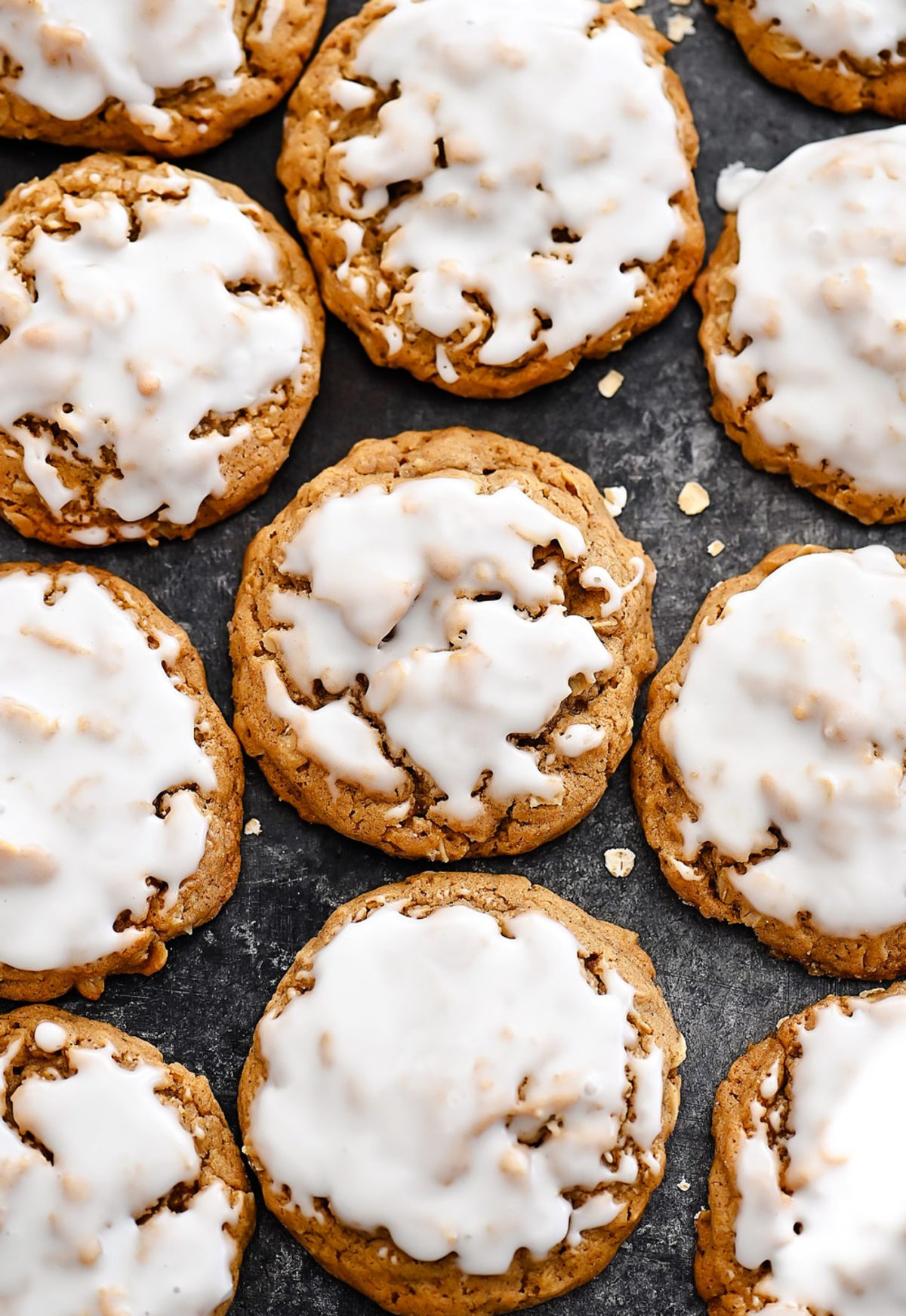 Perfect Iced Oatmeal Cookies