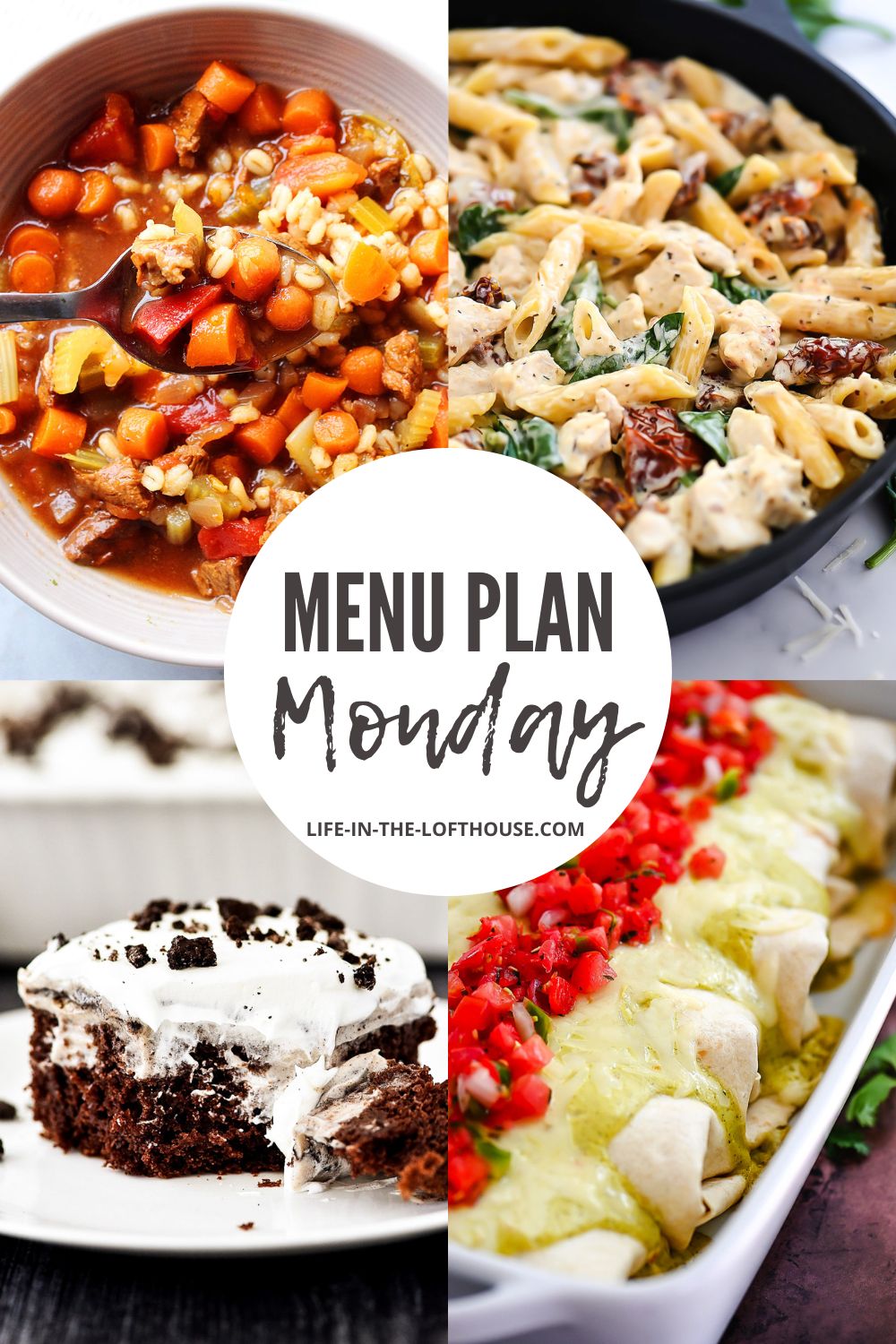 Menu Plan Monday is a collection of family favorite recipes from dinner to dessert.