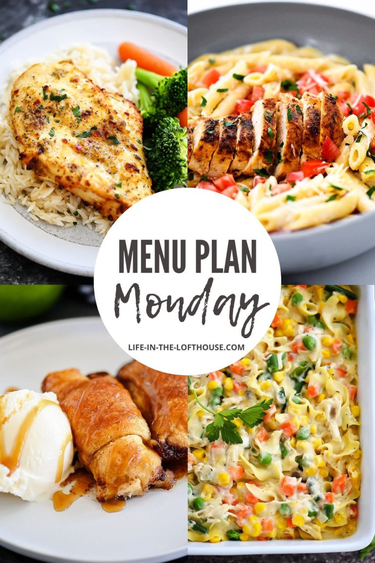 Menu Plan Monday is a collection of family favorite recipes from dinner to dessert.