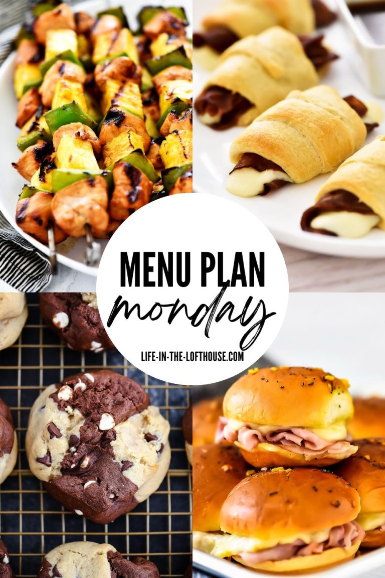 Menu Plan Monday is a collection of family favorite recipes from dinner to dessert.
