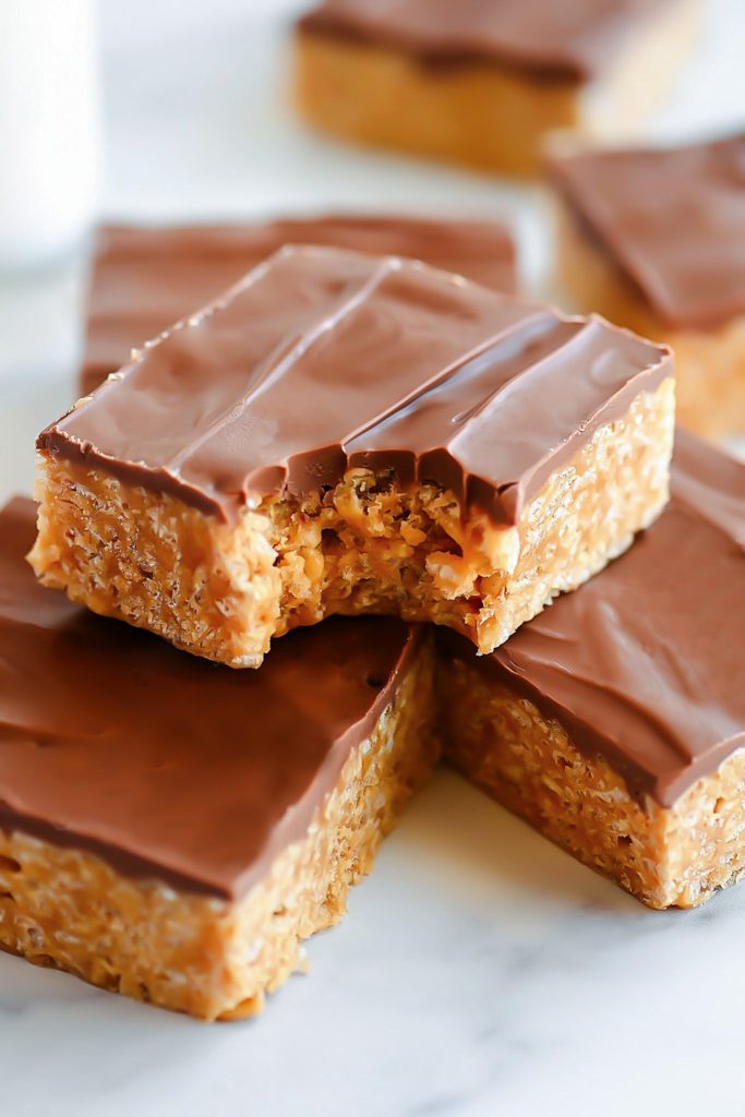 Chocolate Scotcheroo Bars
