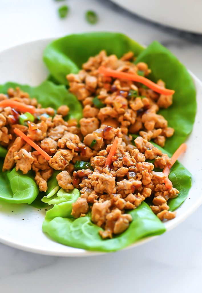 Copycat PF Chang's Chicken Lettuce Wraps