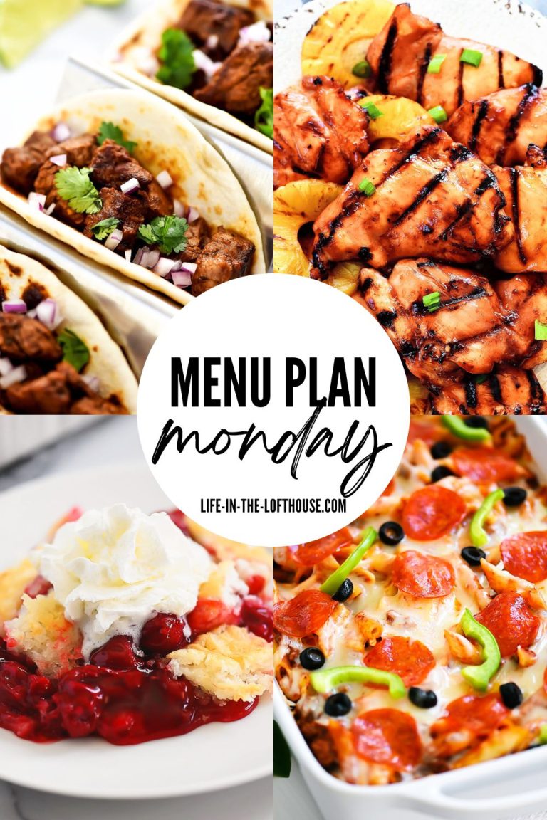 Menu Plan Monday is a collection of family favorite recipes from dinner to dessert.