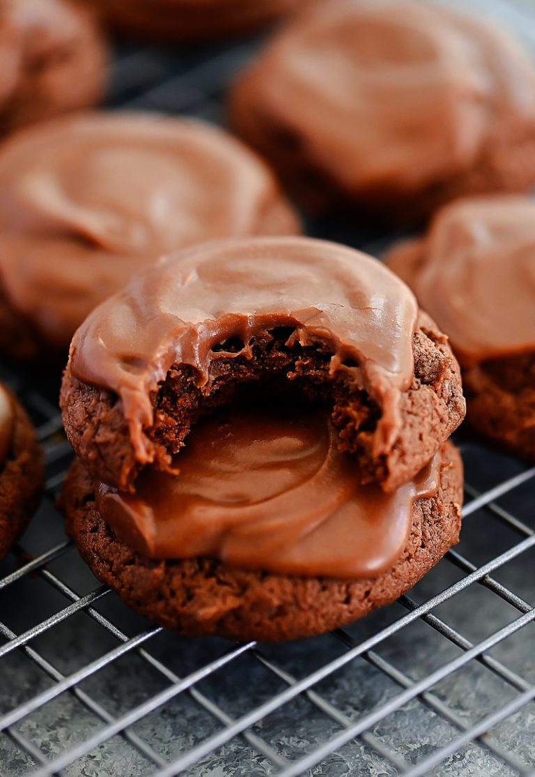 Chocolate Sheet Cake Cookies