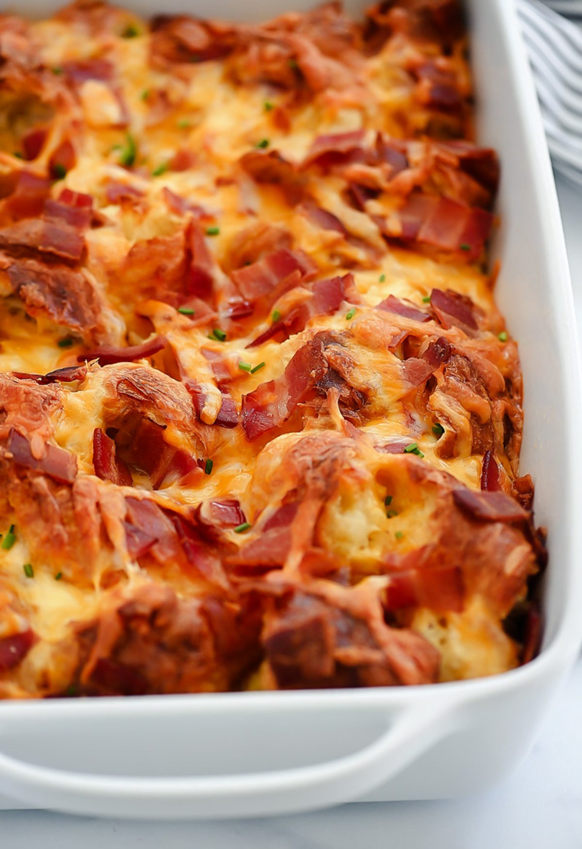 Bacon Egg and Cheese Bake