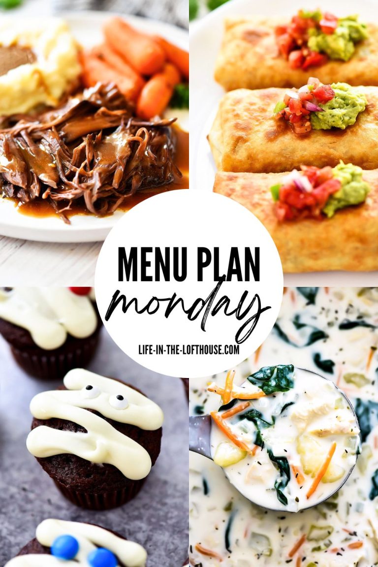Menu Plan Monday is a collection of family favorite recipes from dinner to dessert.