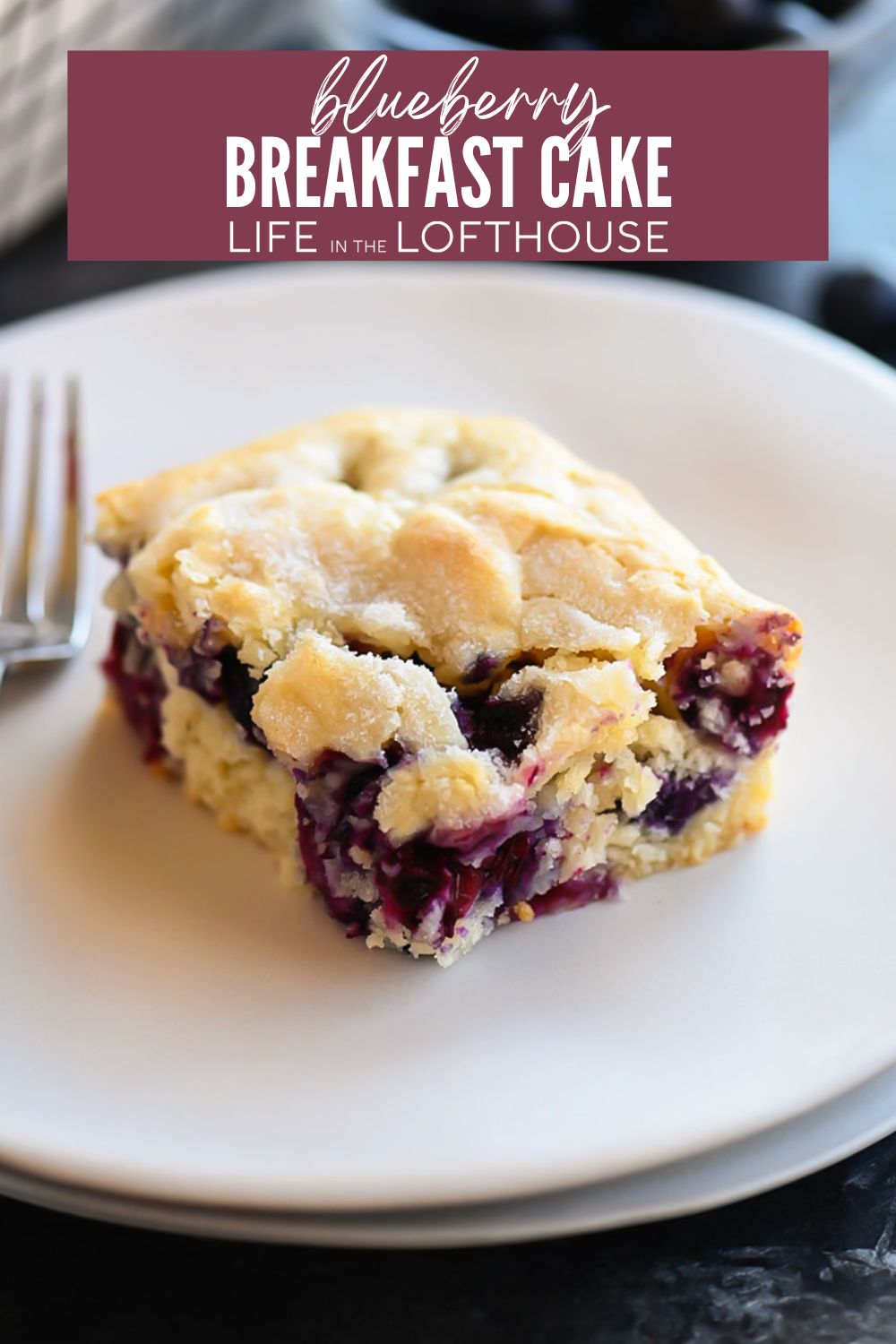 Blueberry Breakfast Cake