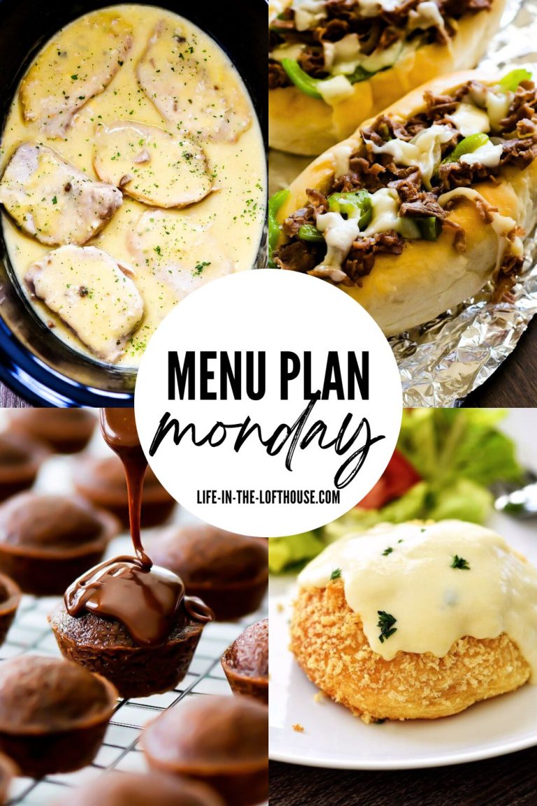 Menu Plan Monday is a collection of family favorite recipes from dinner to dessert.