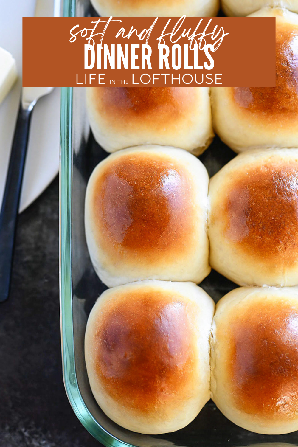 Soft and Fluffy Dinner Rolls are warm, freshly baked rolls to enjoy with any dinner! Serve with easy weeknight meals or with holiday feasts. This is my new go-to roll recipe!