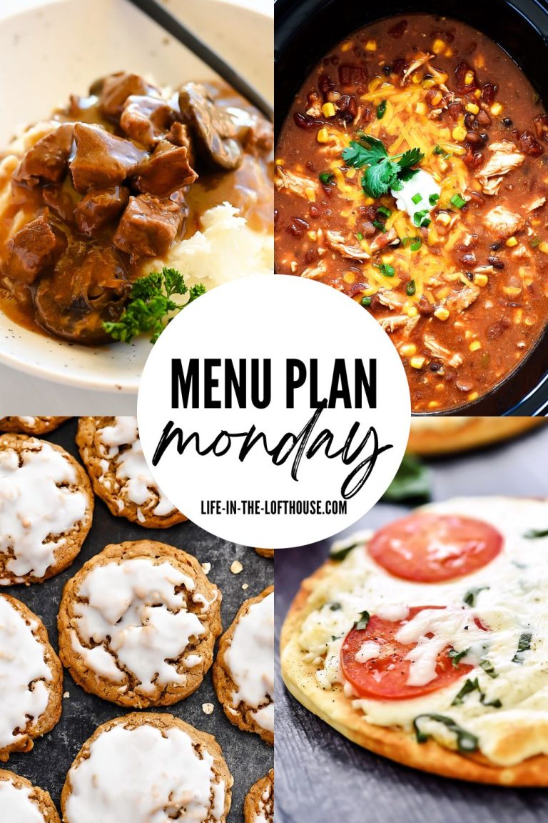 Menu Plan Monday is a collection of family favorite recipes from dinner to dessert.