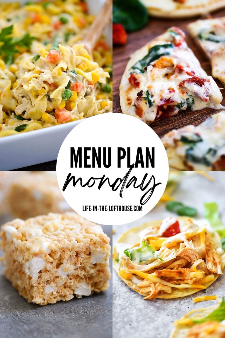 Menu Plan Monday is a collection of family favorite recipes from dinner to dessert.