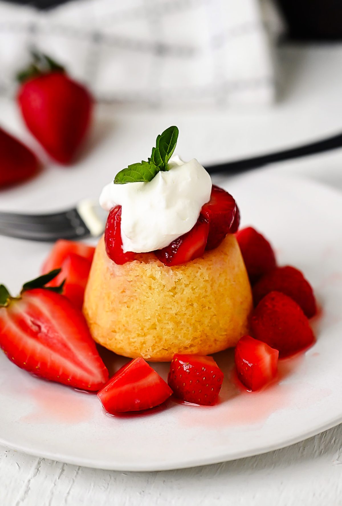 Strawberry Shortcakes with Fresh Whipped Cream