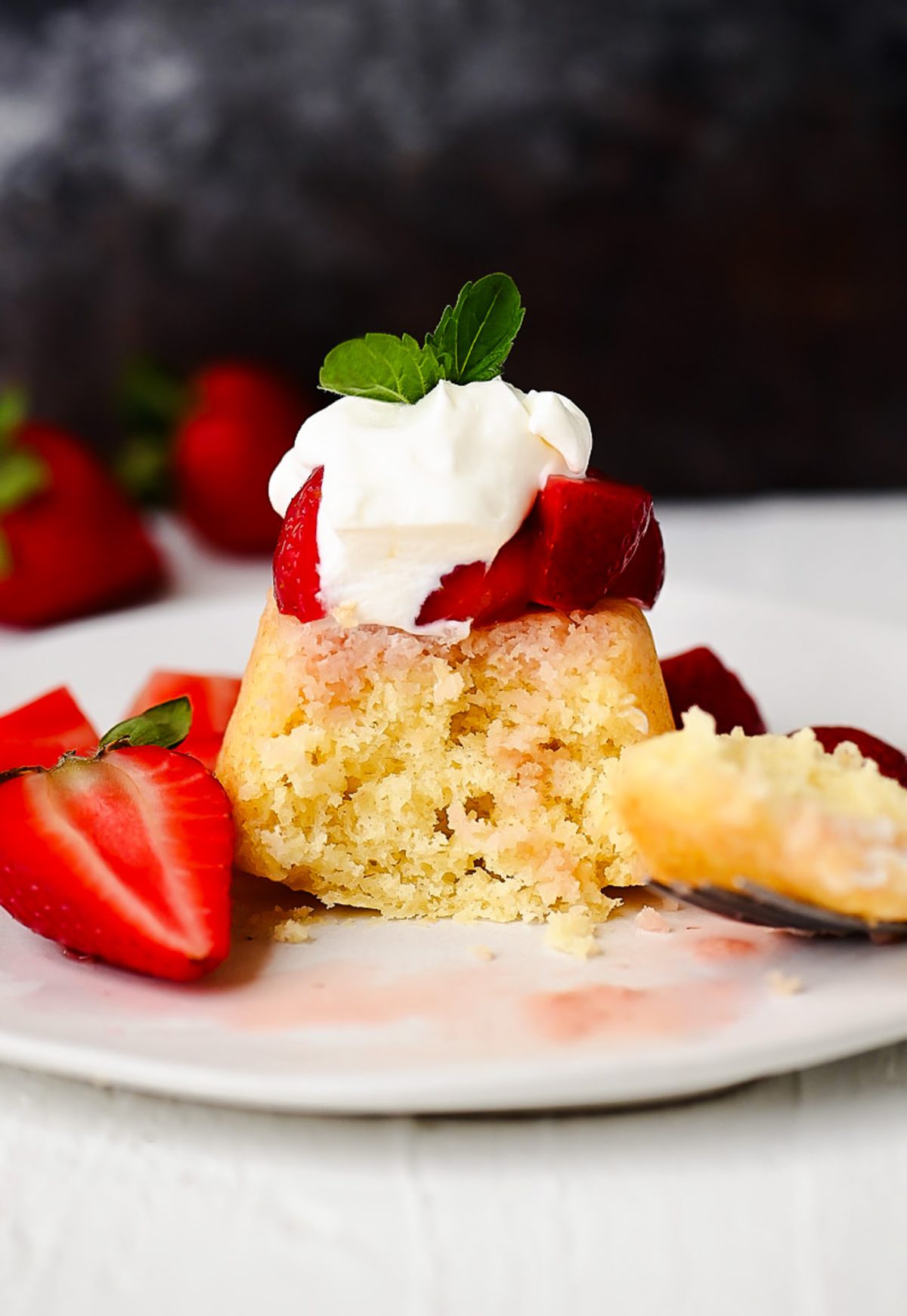Strawberry Shortcakes with Fresh Whipped Cream