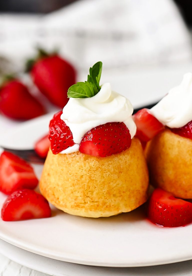 Strawberry Shortcakes with Fresh Whipped Cream