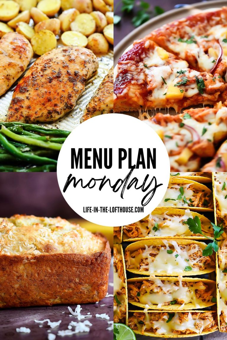 Menu Plan Monday is a collection of family favorite recipes from dinner to dessert.