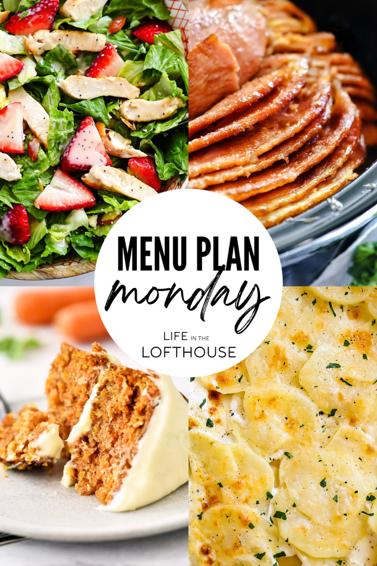 Menu Plan Monday is a collection of family favorite recipes from dinner to dessert.