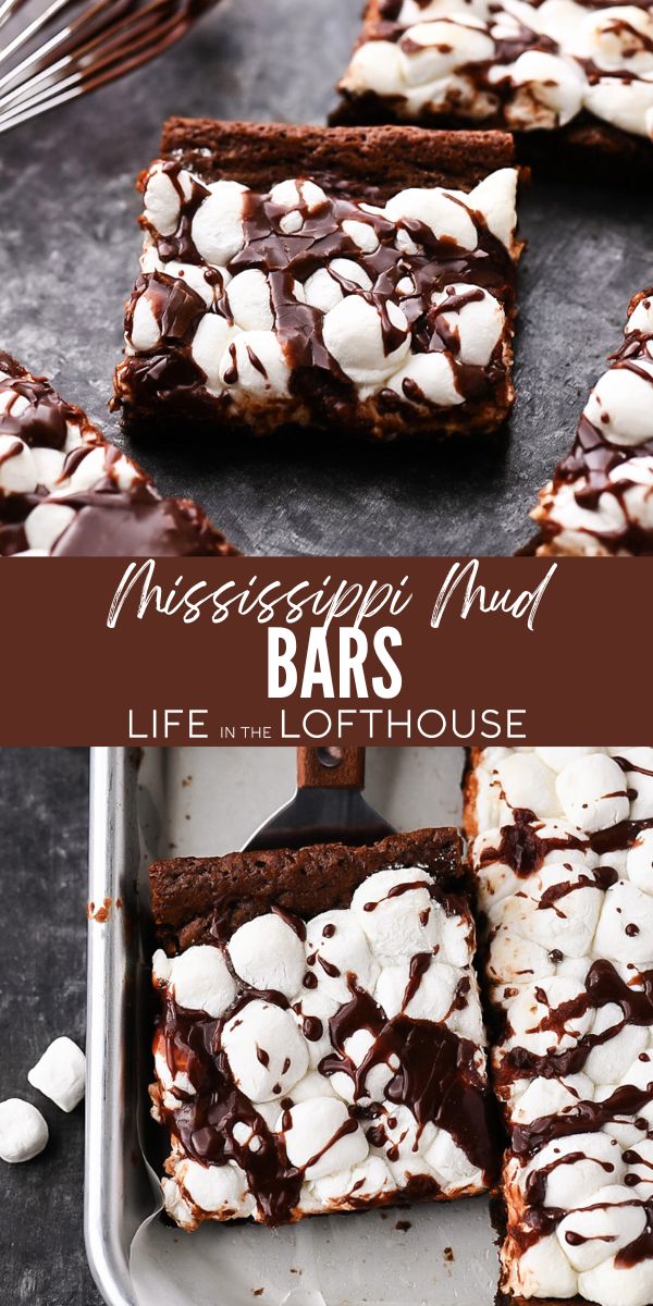 Mississippi Mud Dessert Bars