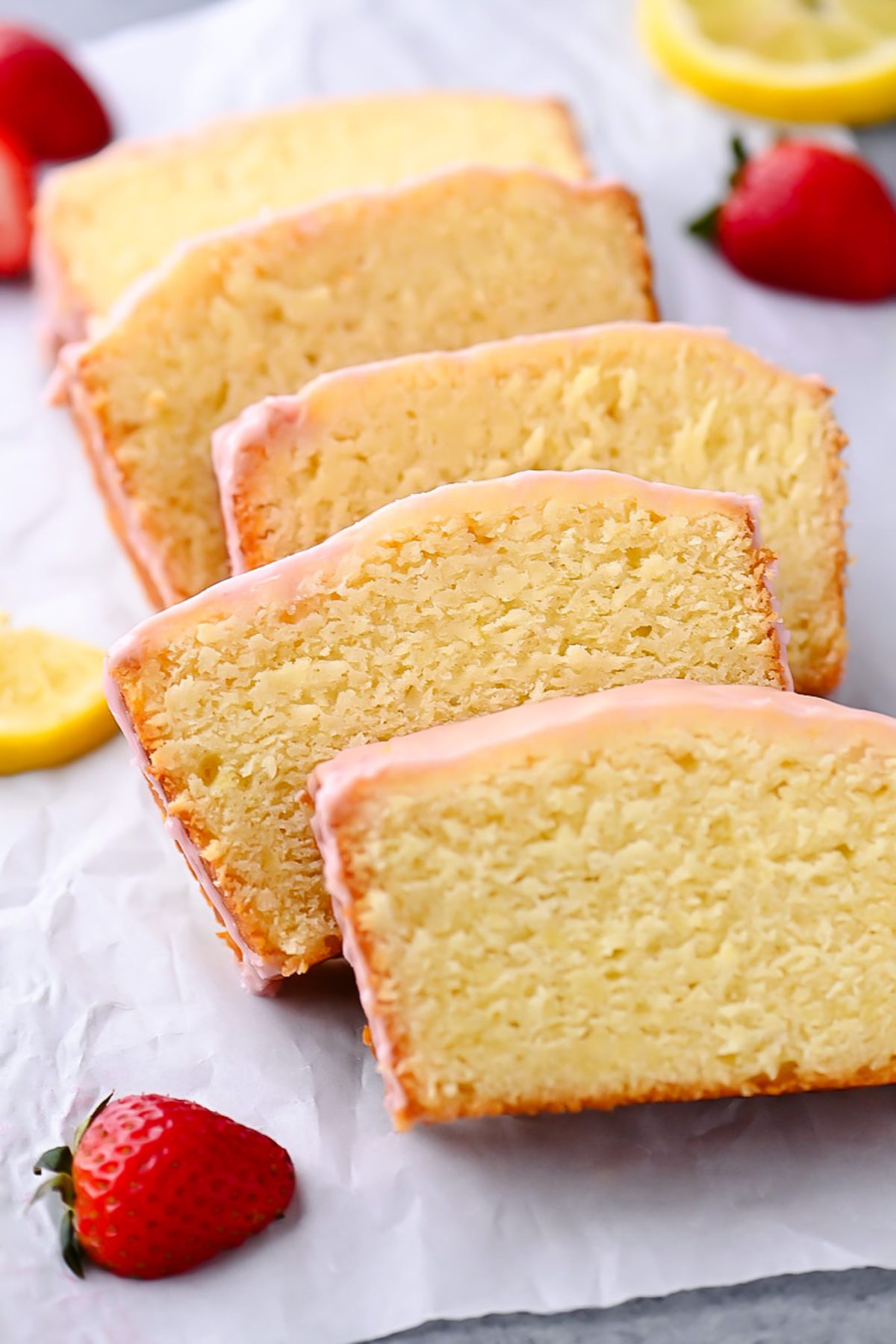Strawberry Lemon Cake