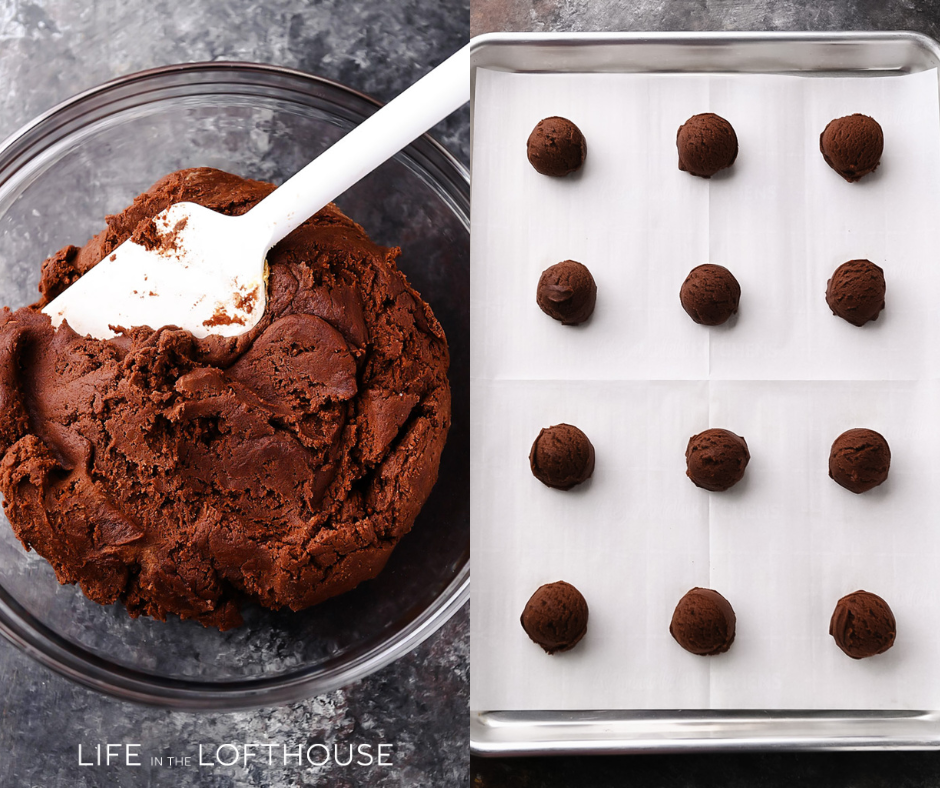 Cosmic Brownie Cookies with Ganache Topping