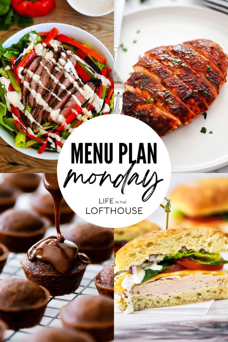 Menu Plan Monday is a collection of family favorite recipes from dinner to dessert.