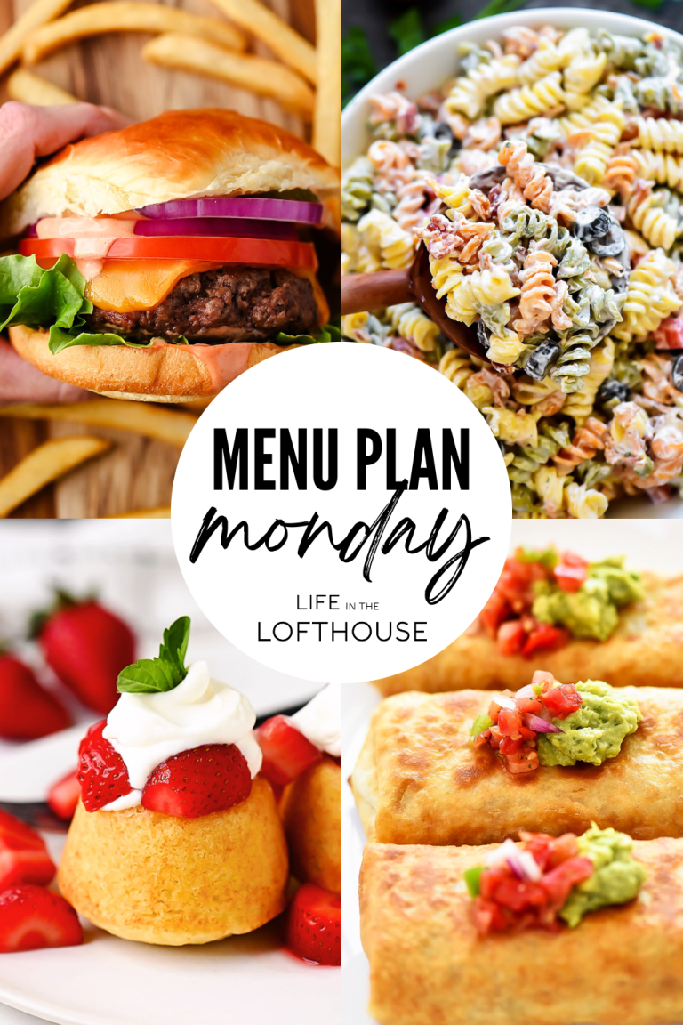 Menu Plan Monday is a collection of family favorite recipes from dinner to dessert.