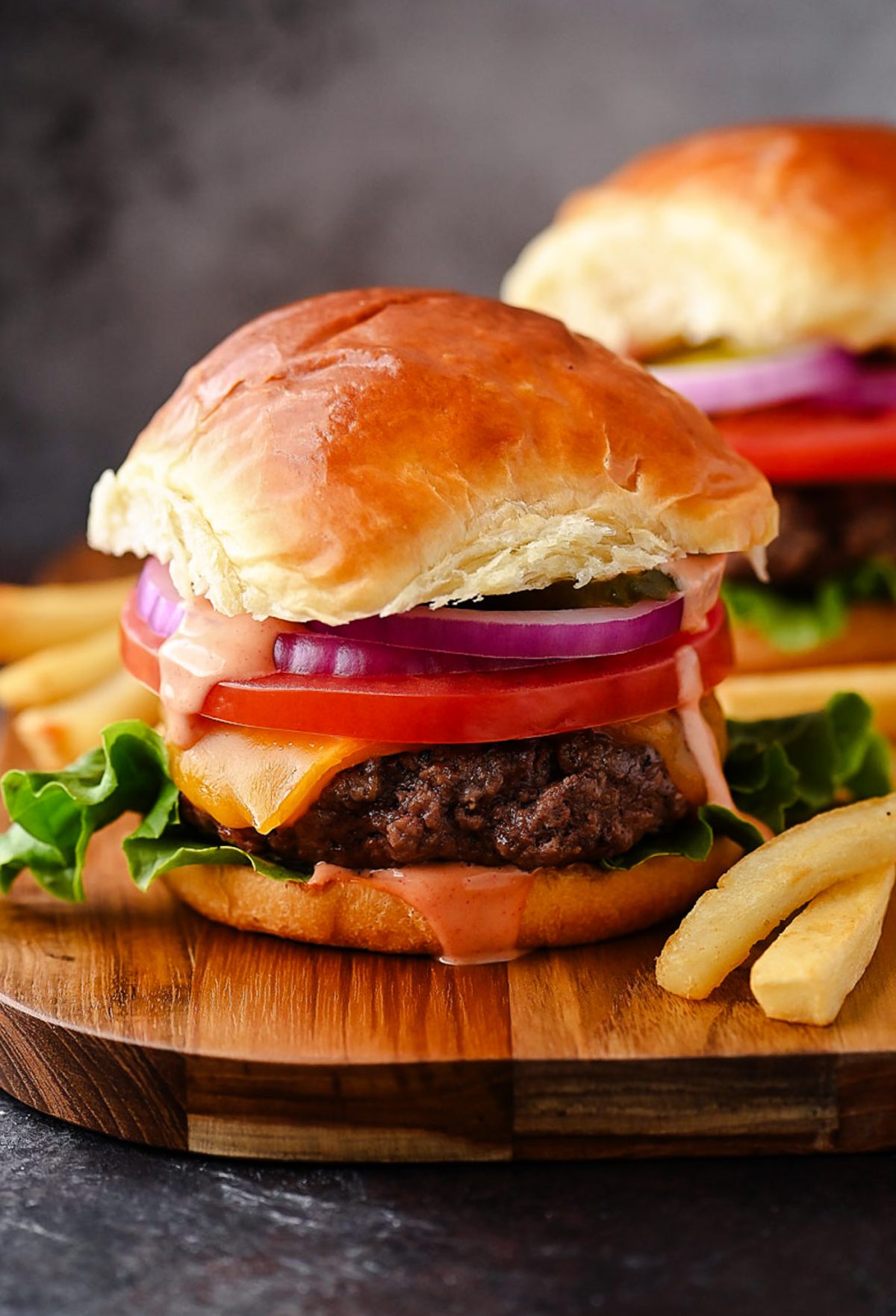The Best Ever Cheeseburgers are juicy, cheesy, and packed with flavor.