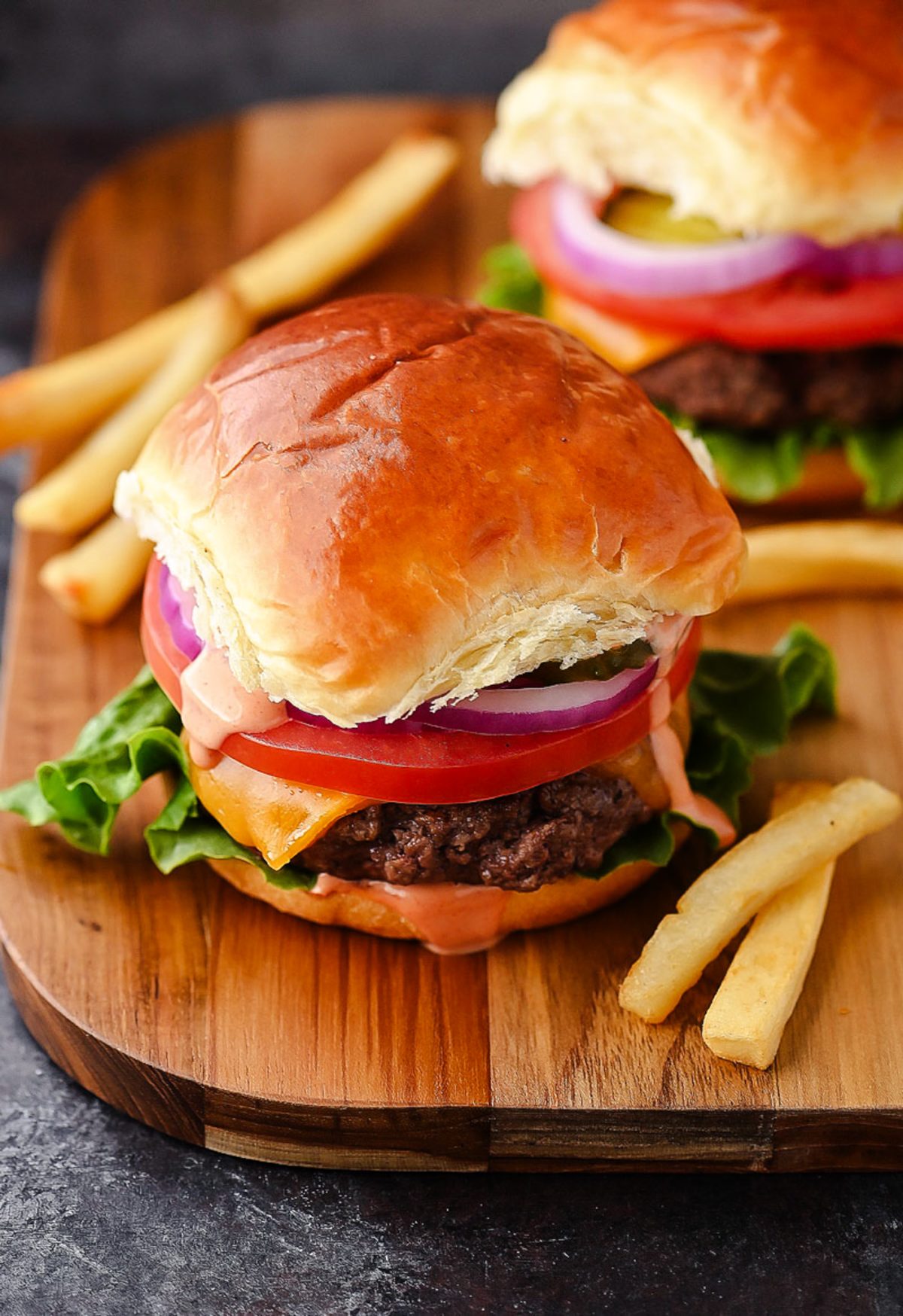The Best Ever Cheeseburgers are juicy, cheesy, and packed with flavor.
