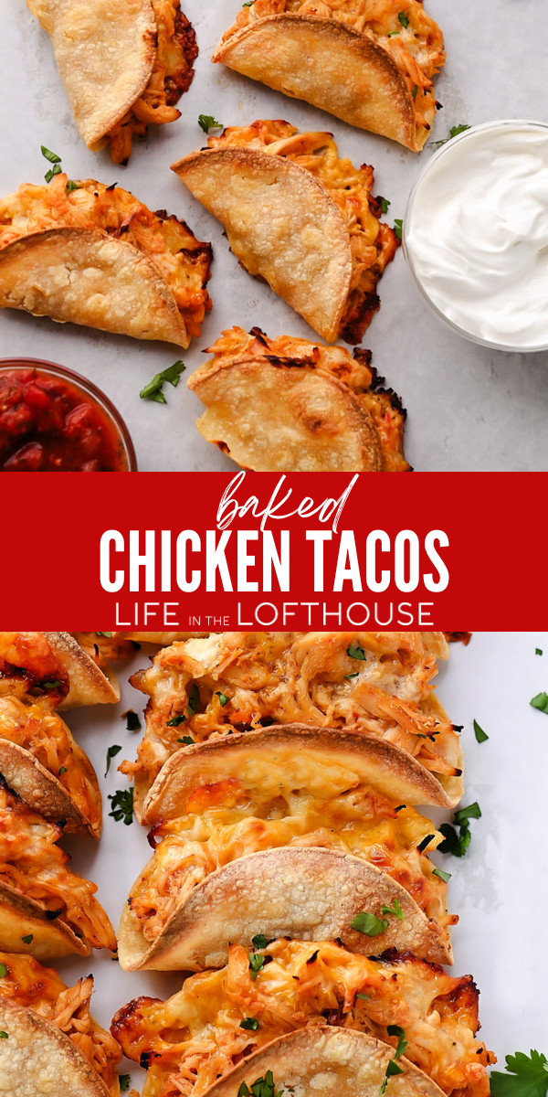 Chicken Tacos with fillings