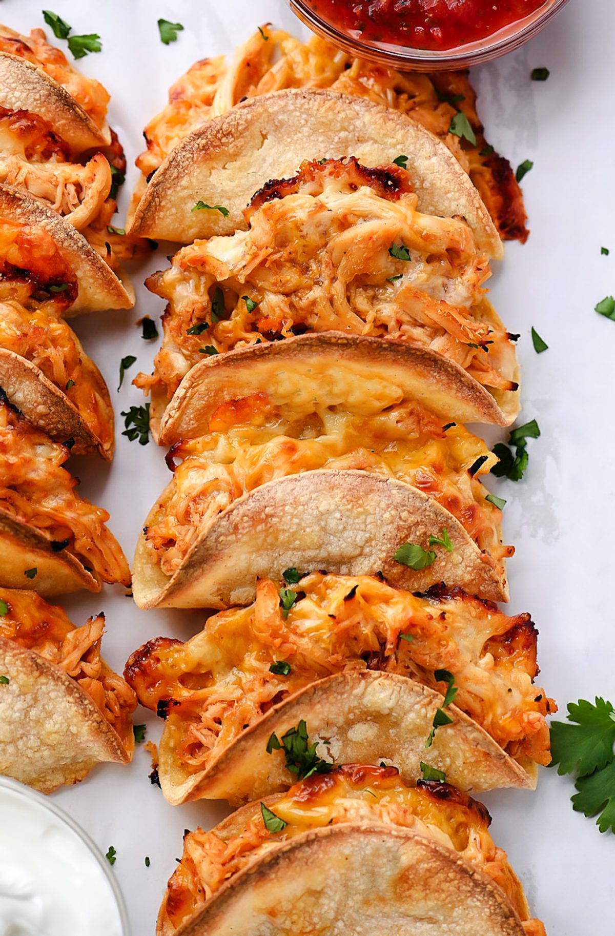 Chicken Tacos with fillings