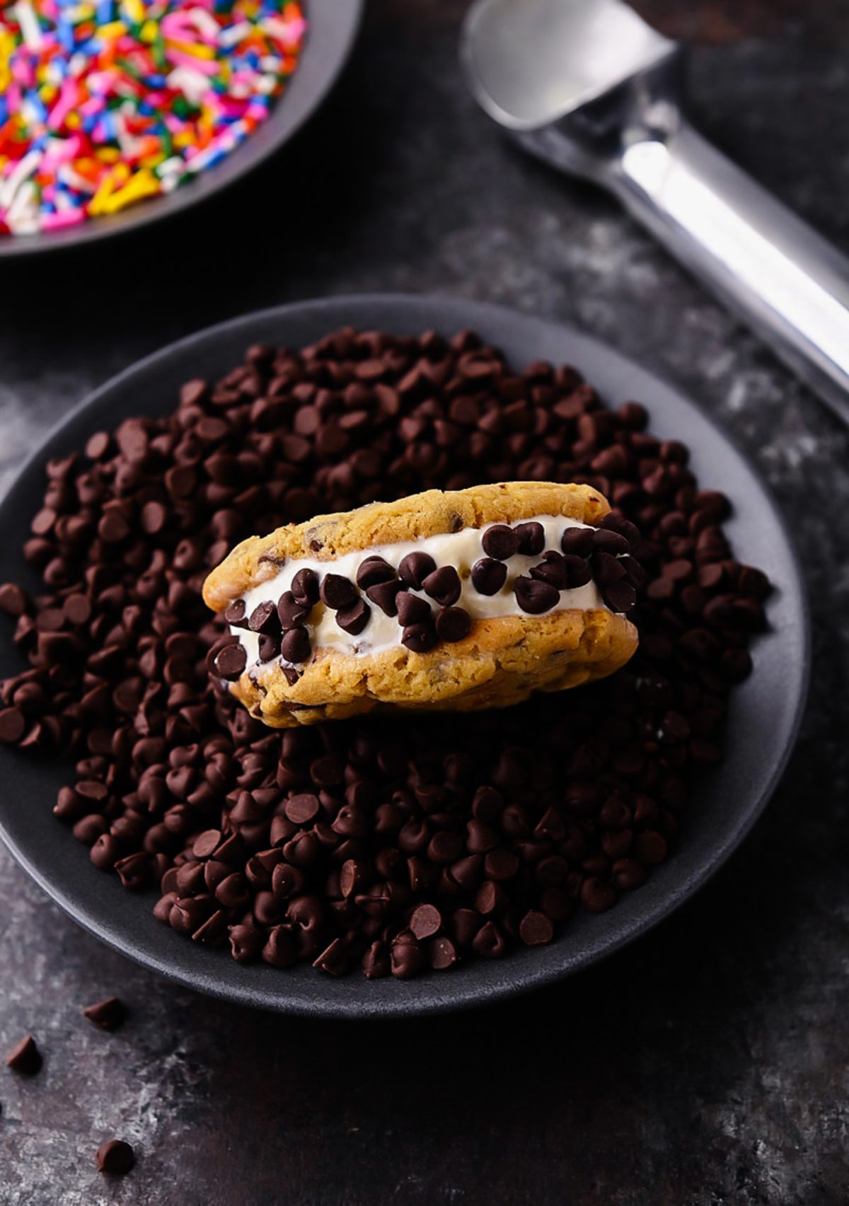 Cookie Sandwich with Ice Cream
