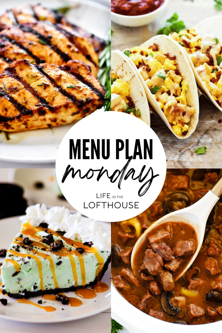 Menu Plan Monday is a collection of family favorite recipes from dinner to dessert.