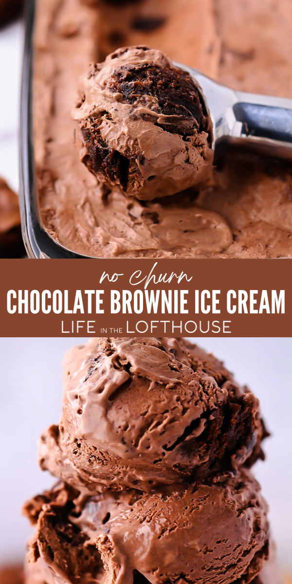 Chocolate Brownie Ice Cream