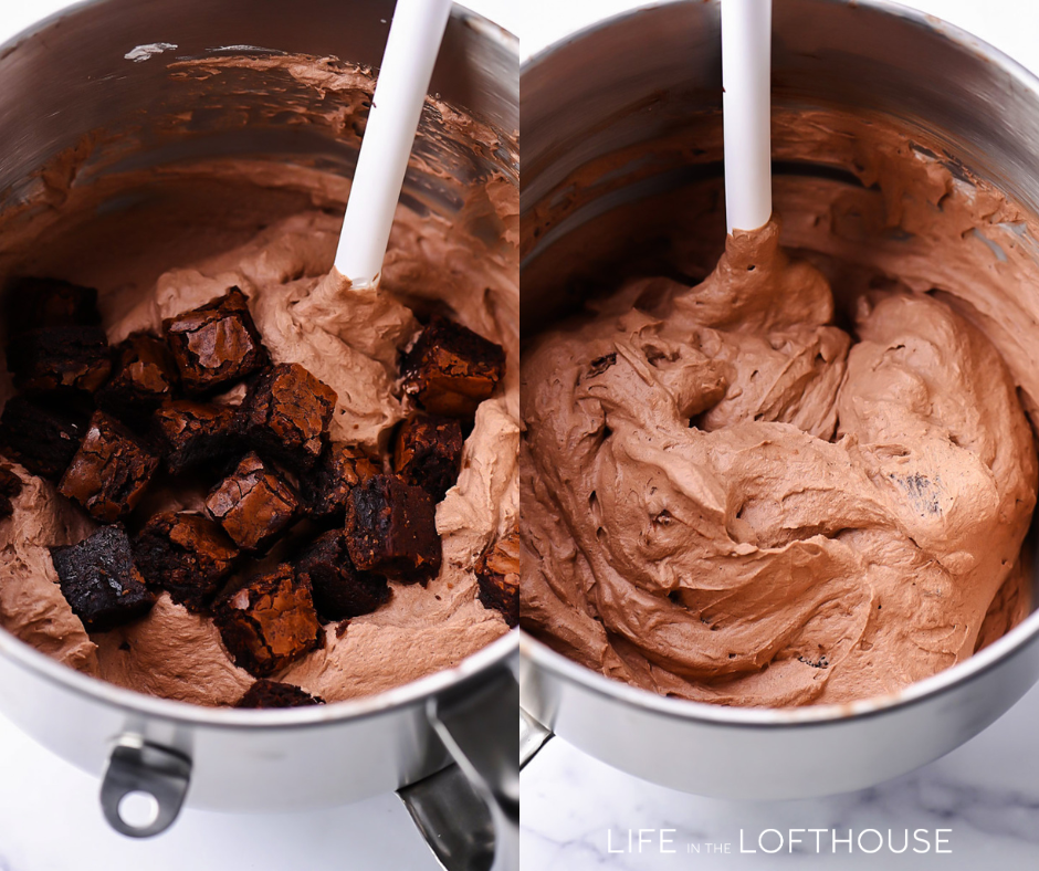 Chocolate Brownie Ice Cream